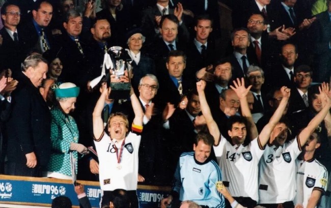 Победа сборной Германии на ЧЕ-1996