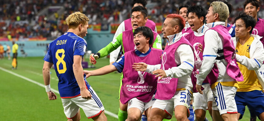 Сборная Японии на ЧМ-2022: успех в группе и шансы в плей-офф